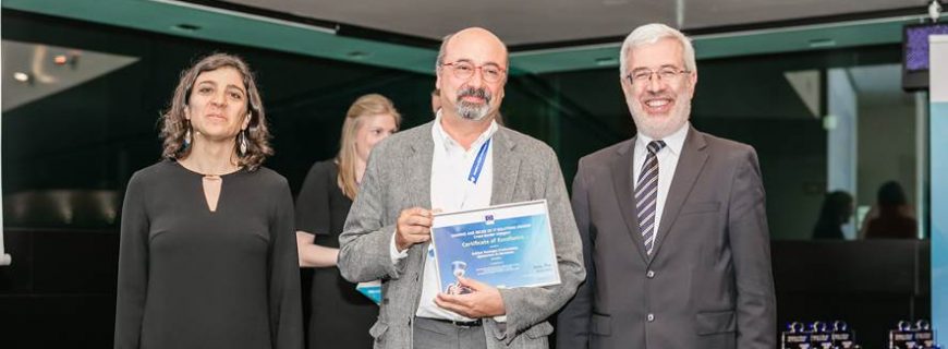 Sentilo receives award from the European Commission at the Sharing & Reuse Conference 2017